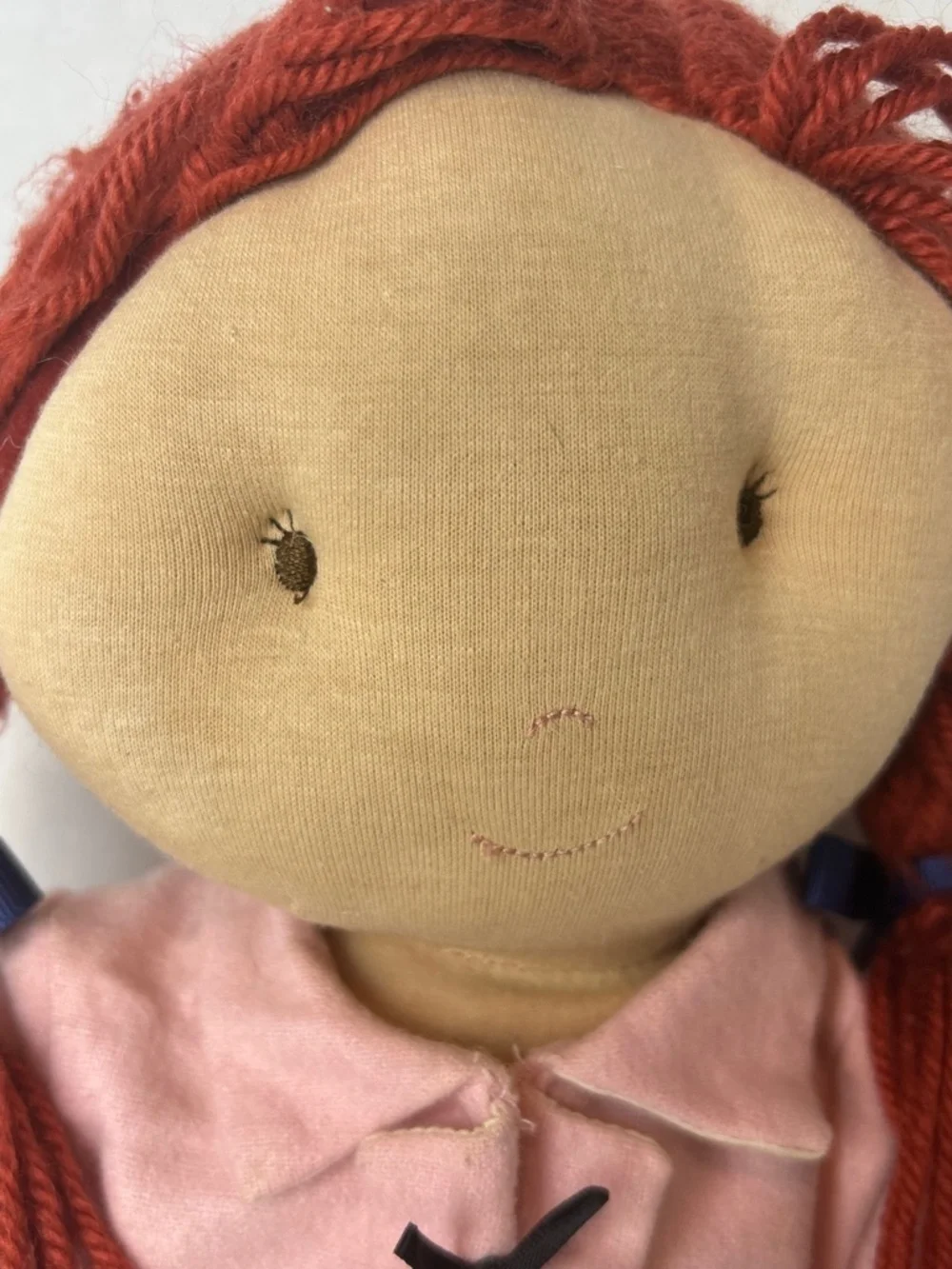 Pottery Barn Kids Paige Girl Doll Discontinued 17'Red hair Poseable Rare